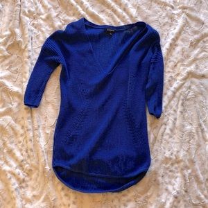 Express Blue knit sweater
